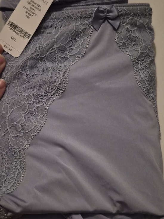 NWT Understance Lace-Trim High Rise Brief Panty - - Picture 3 of 3